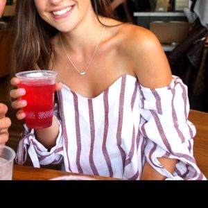 Lulu's off the shoulder top